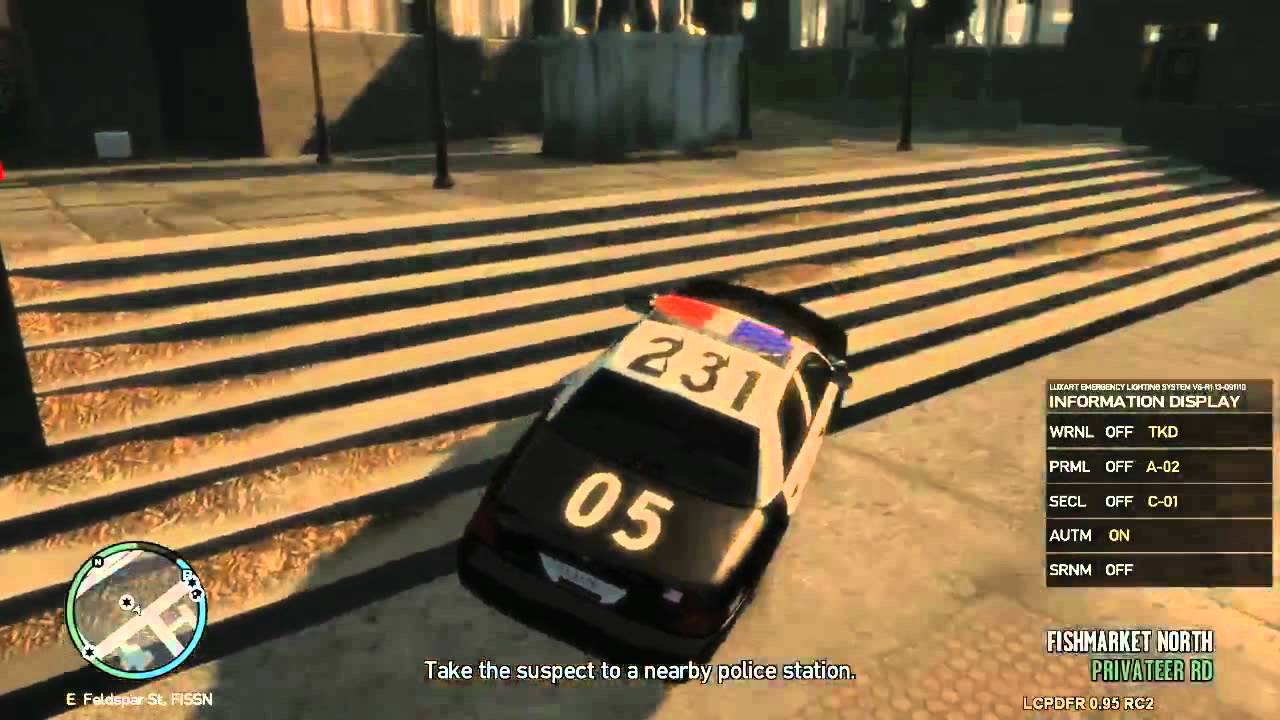 GTA IV LCPD: First Response Police Mod Gameplay (4)
