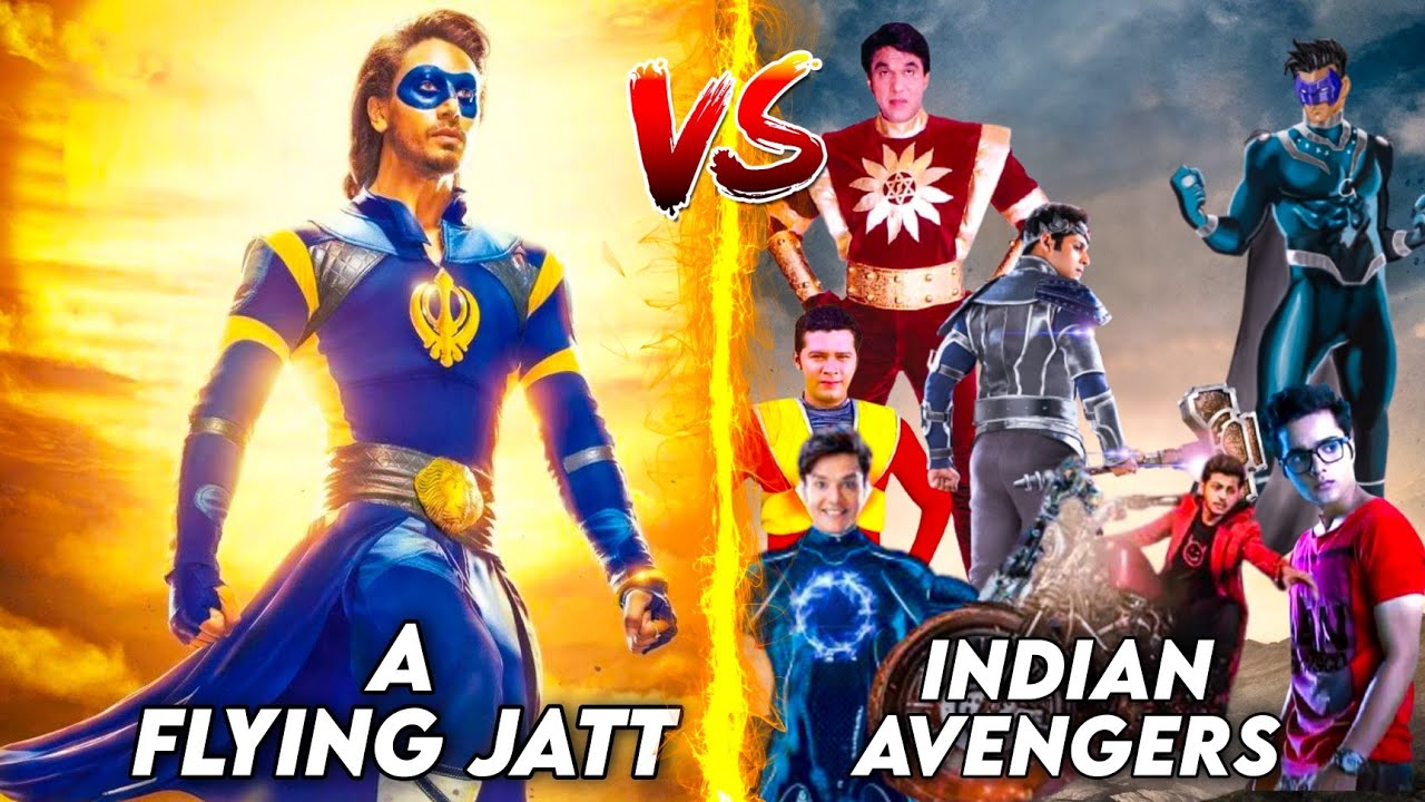 Flying Jatt Vs Indian Avengers / Shaktimaan, Hero, Balveer & More / Indian Superheroes TV Shows