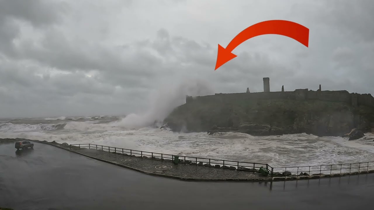 Isle of Man Battered by Storm Darragh 7th December 2024 | Witness the power