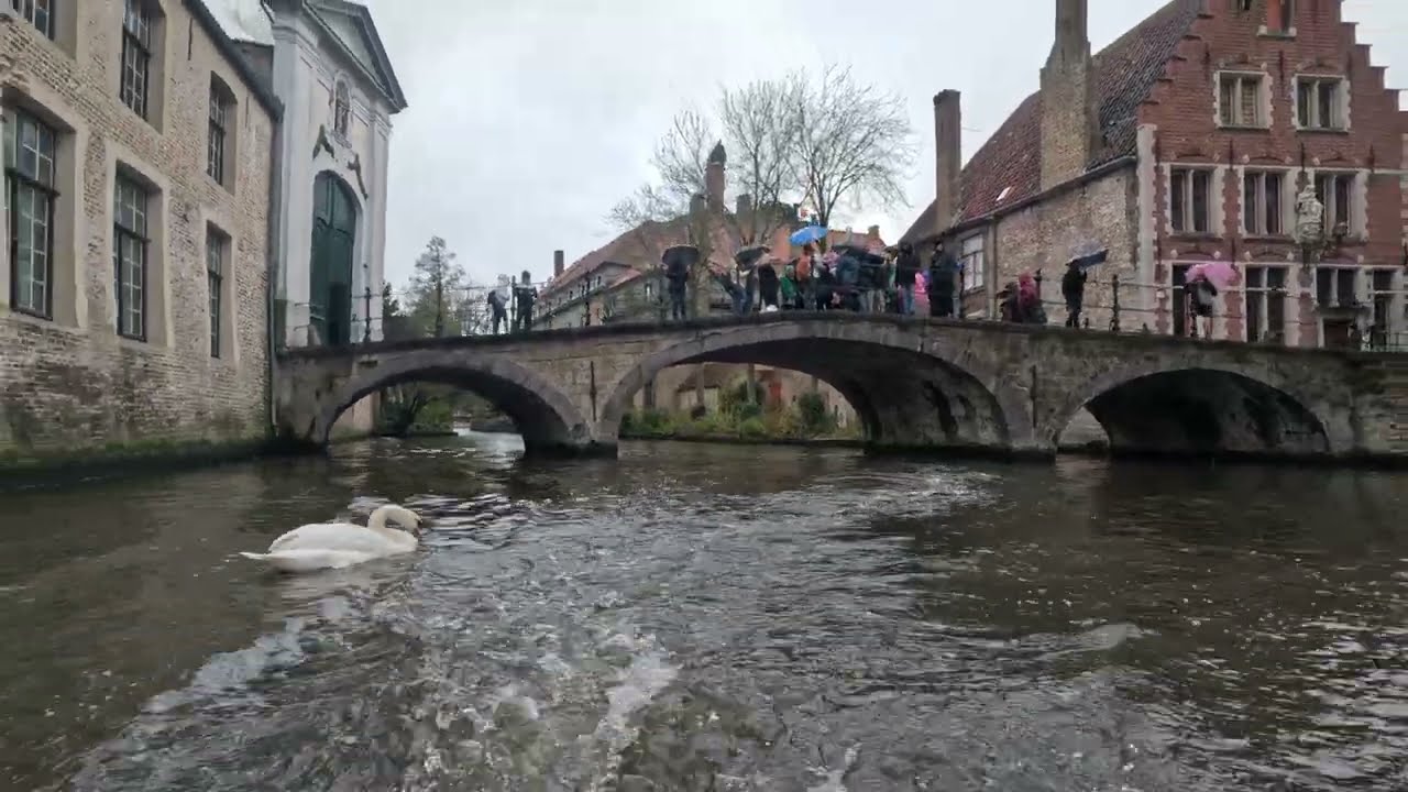 Bruges Boat Tour [4K]