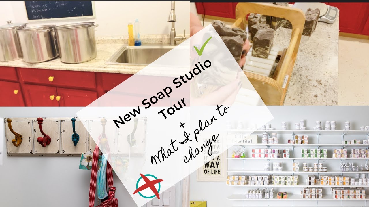 Soap Room Tour | Etsy Studio Tour