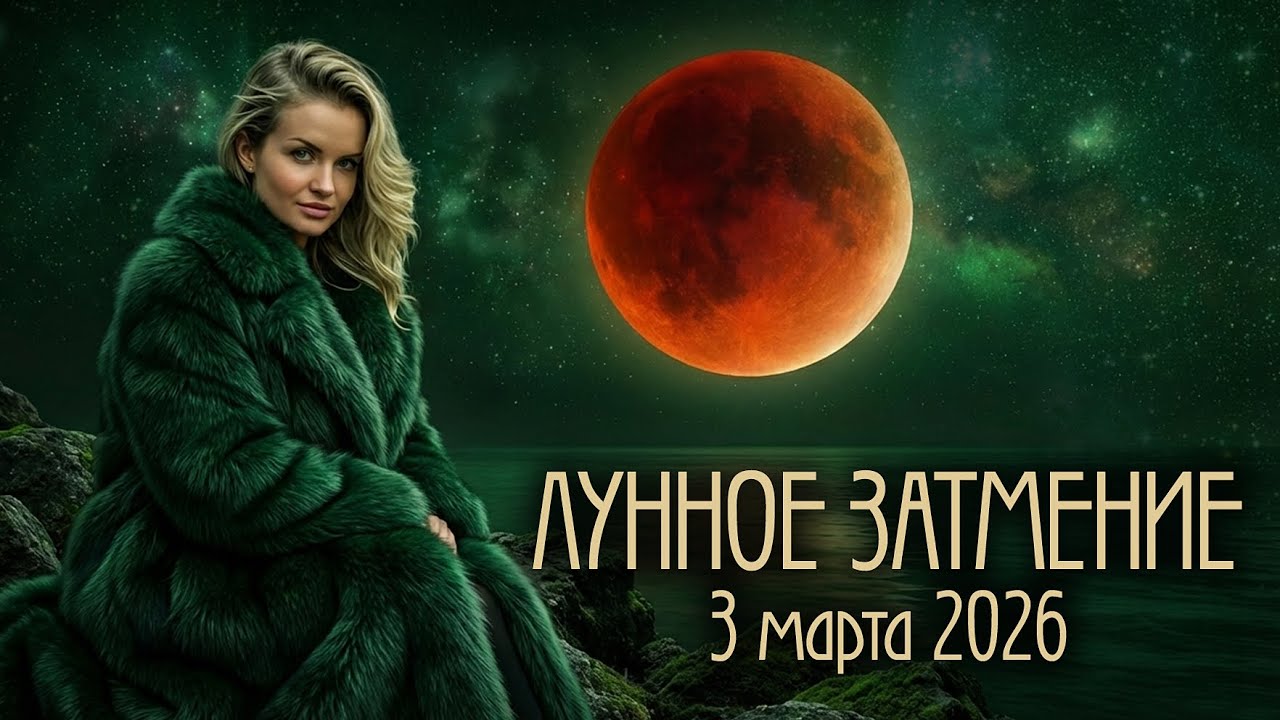 🌕🌚Лунное затмение 3 марта 2026. О чем говорит Луна