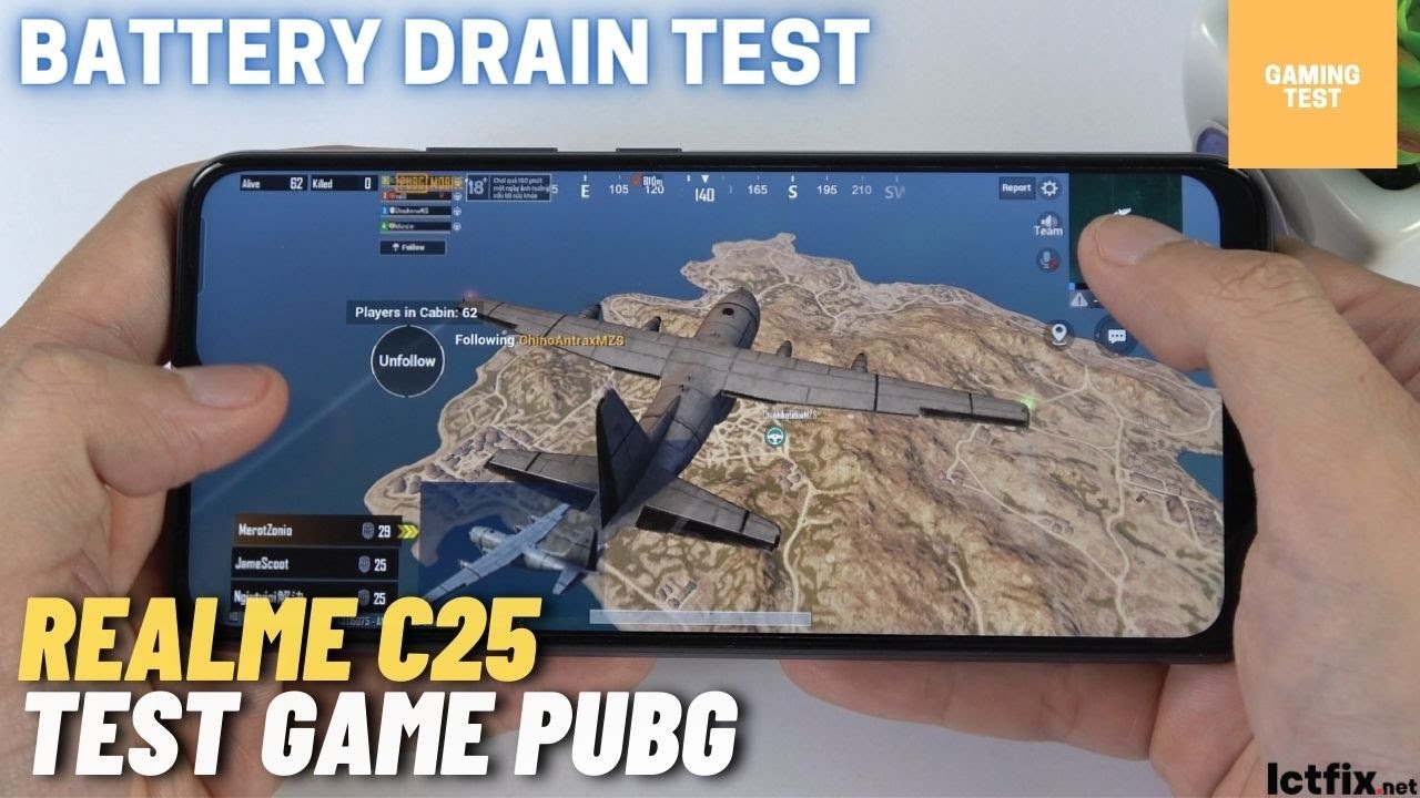 Realme C25 PUBG Gaming test | Helio G70, 4GB RAM