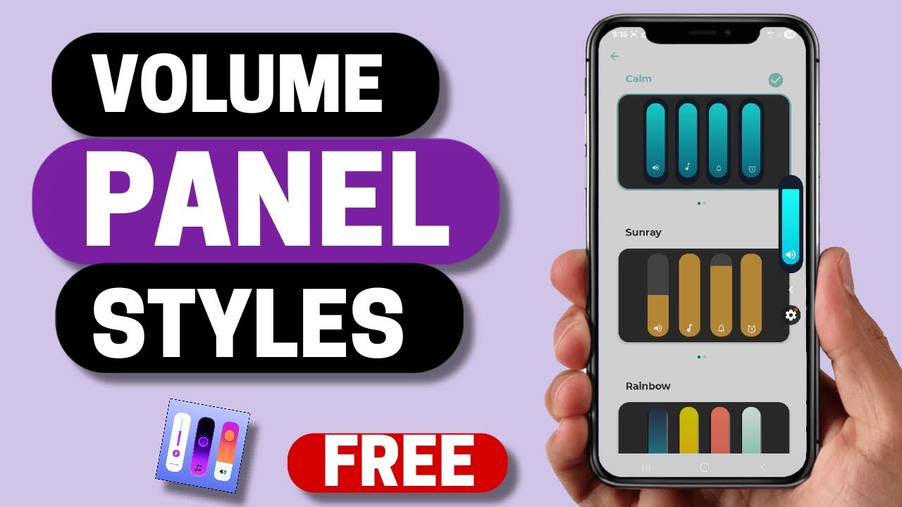 Best Free Custom Volume Panel Styles App for Android