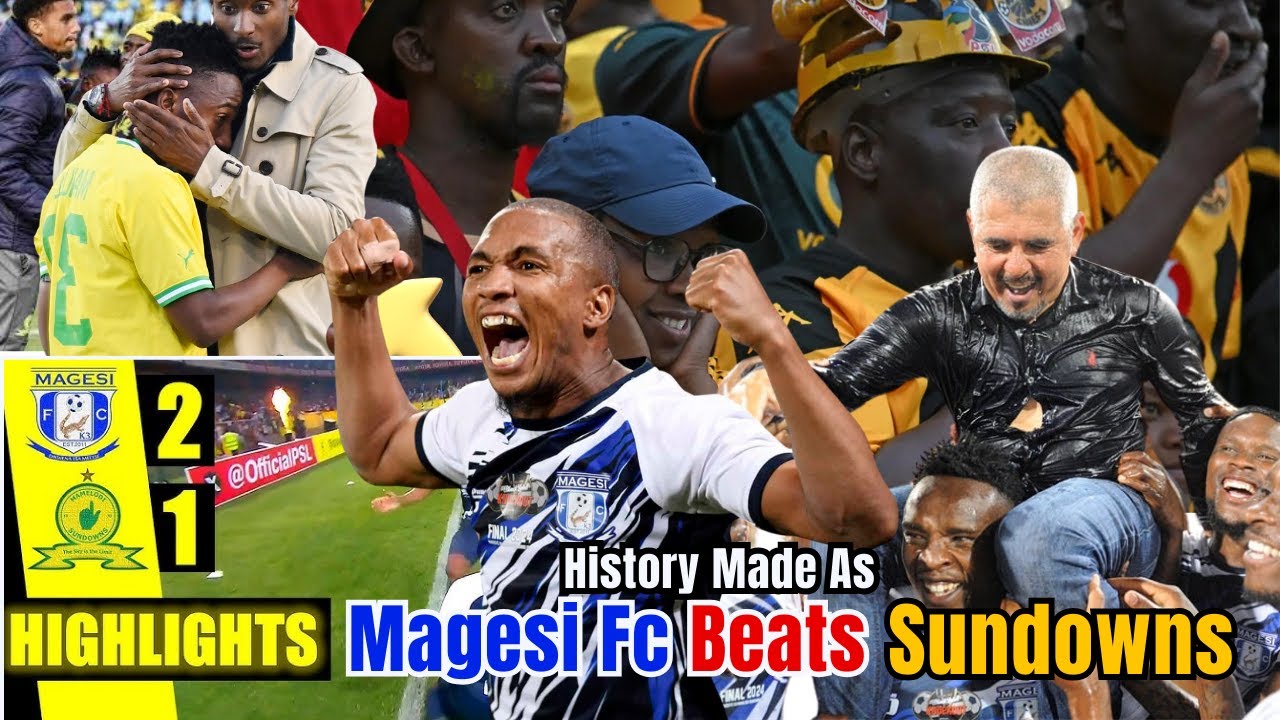 HISTORY MADE ! Magesi Vs Mamelodi Sundowns, Magesi Fc Knocks Out Mamelodi Sundowns From Talkom Cup