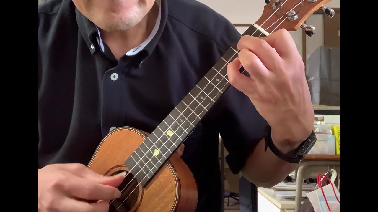 【無料タブ譜】おさびし山の歌（スナフキンのテーマ）〜ウクレレ・ソロ／【free tab】Snufkin's theme～for ukulele solo(LOW-G)