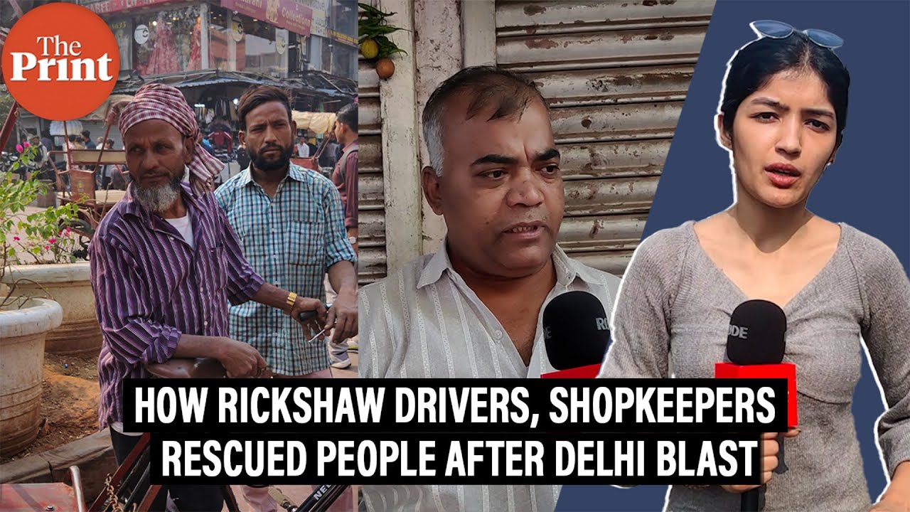 How rickshaw drivers, shopkeepers rescued thousands stranded outside Red Fort after bomb blast
