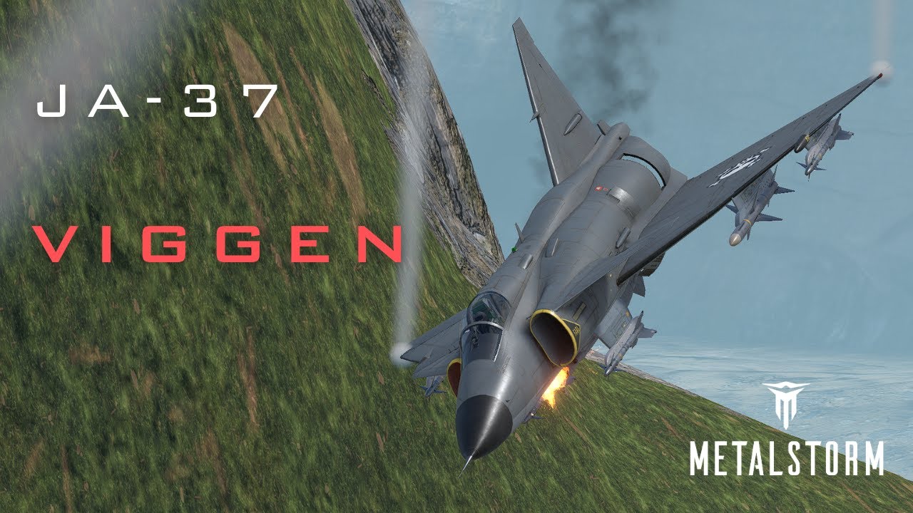 Metalstorm - Clearing out the skies in JA-37 Viggen