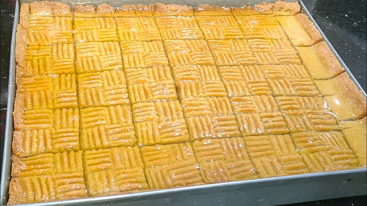 أروع و أسهل و أسرع مقروط جربتو 😋 مقروط السنيوة بنتو خطييييرة / حلويات العيد 2022