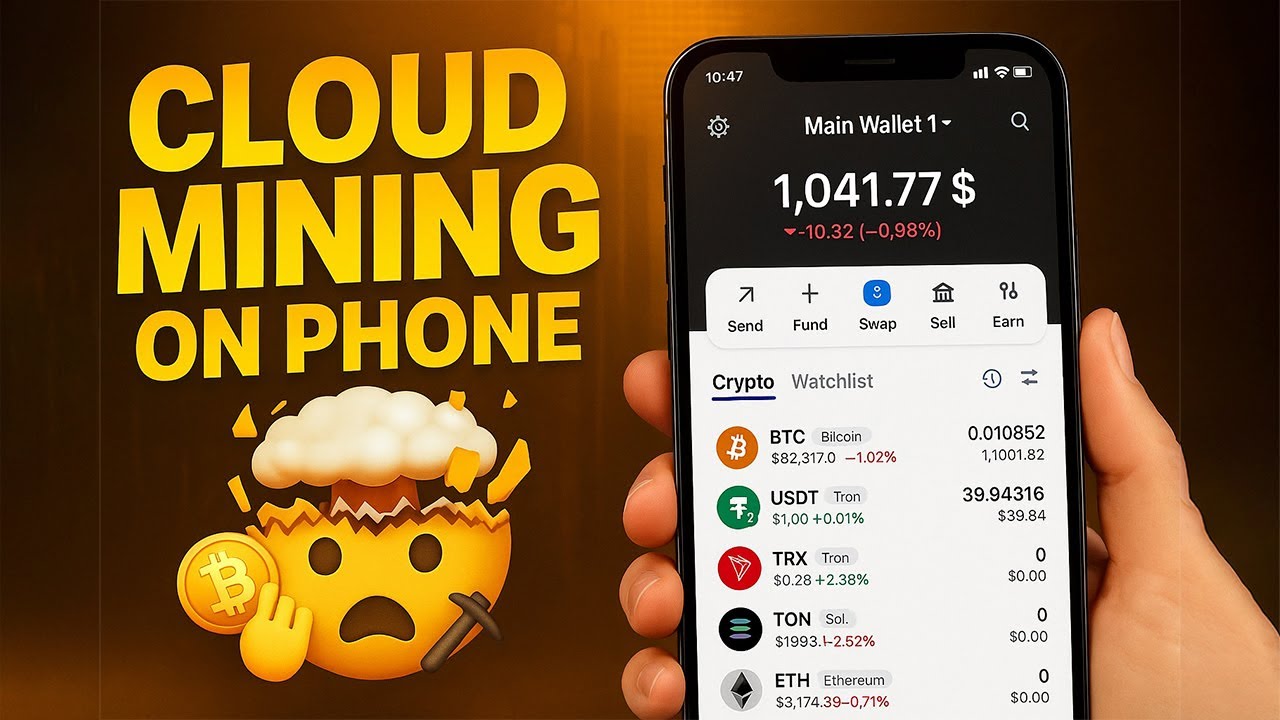 I Mined FREE Bitcoin In One Day on My Phone? Cloud Mining Test 2025 (Step-by-Step Guide)