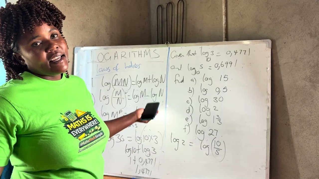 Logarithms lesson 2