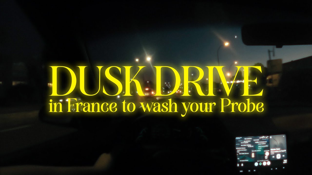 POV: A quiet dusk drive in France to wash your '96 Ford Probe | 🇫🇷