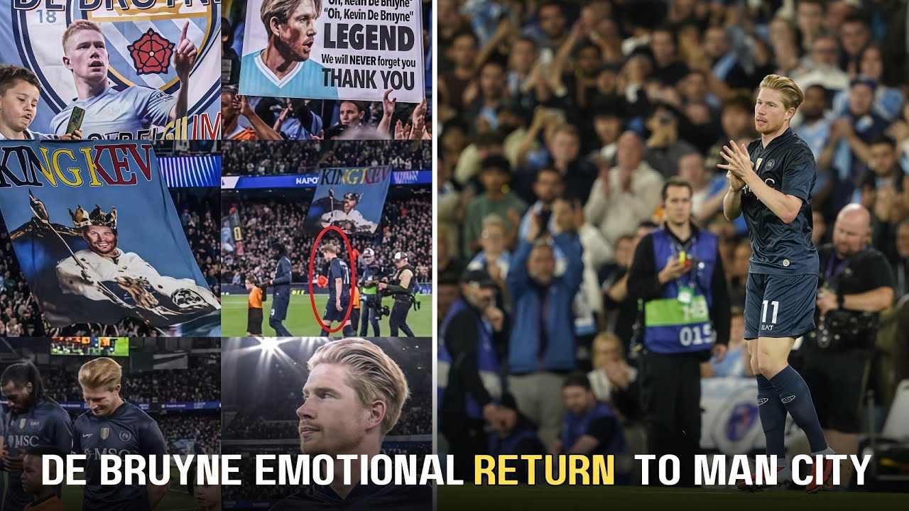 Fans Chants Kevin De Bruyne's After Manchester City return