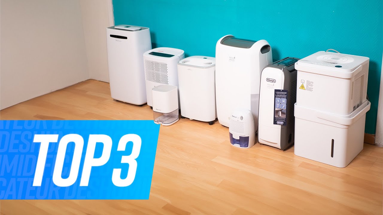 TOP 3 : Meilleur Déshumidificateur 2026 (Delonghi, Pro Breeze ?)