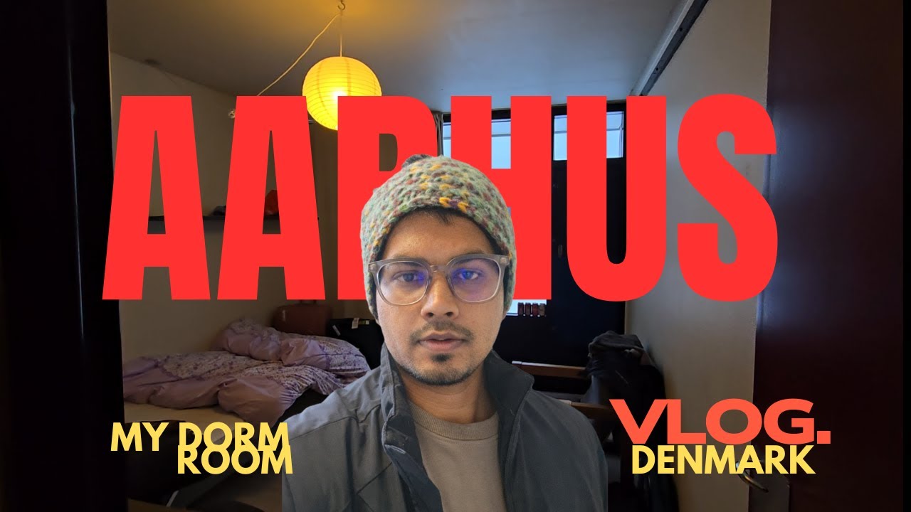 Winter in Denmark ❄️ | International Student Dorm Tour in Aarhus