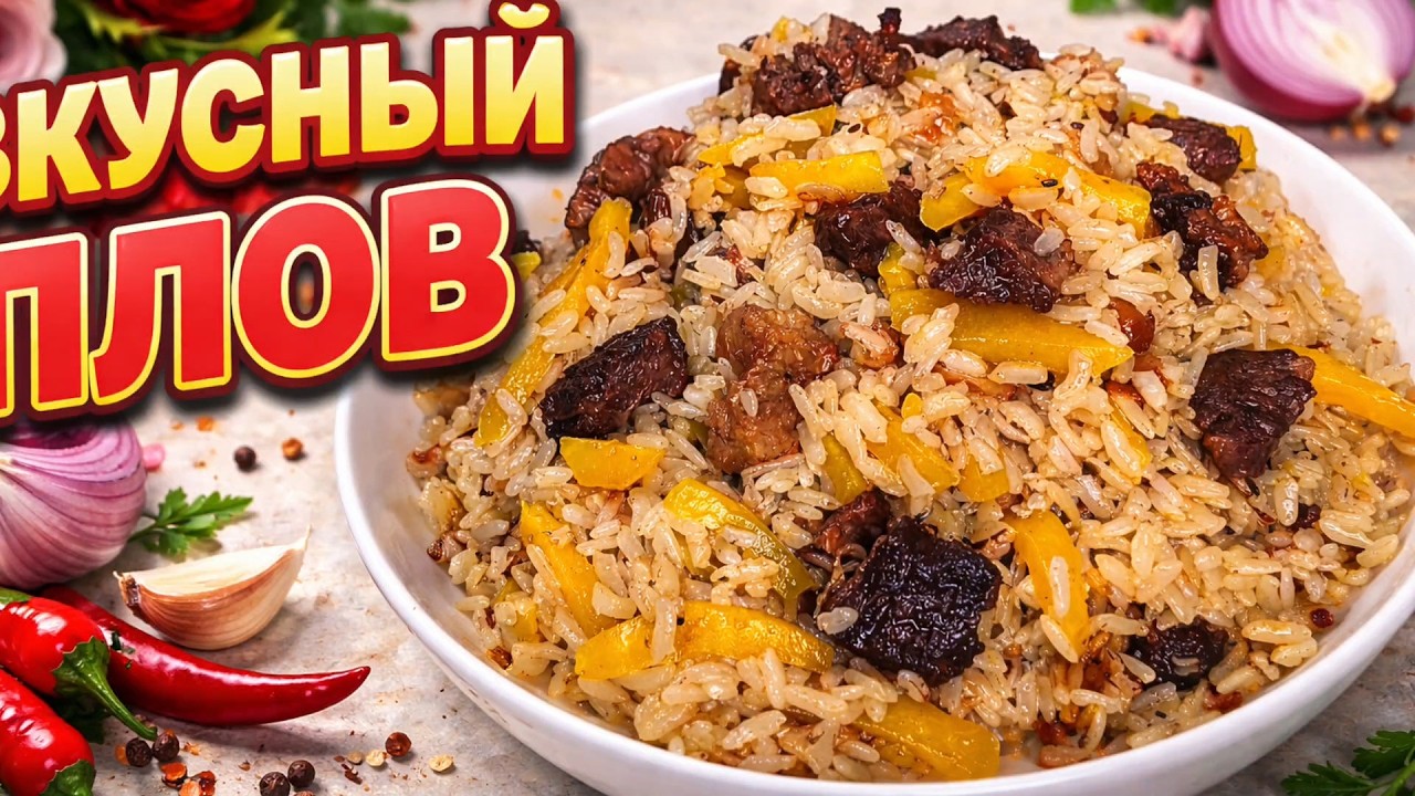 Плов/Delicious pilaf