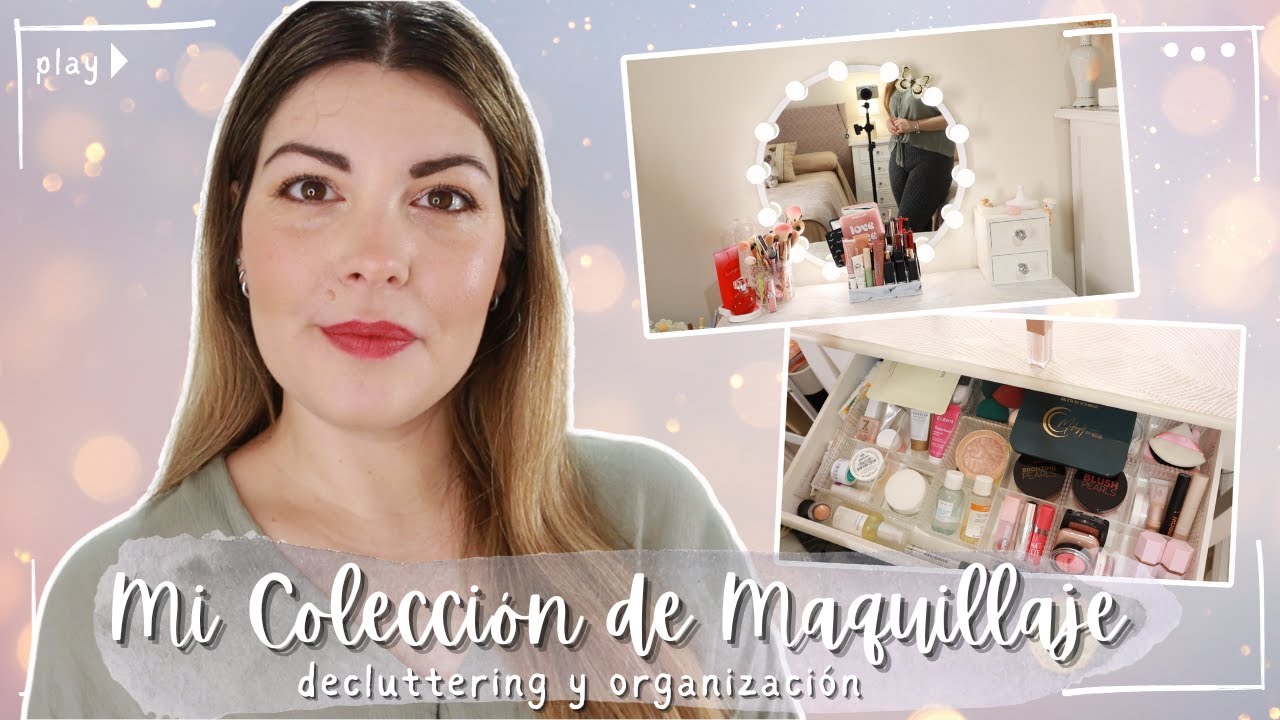MI COLECCIÓN DE MAQUILLAJE | Decluttering, organización y mi maletín profesional