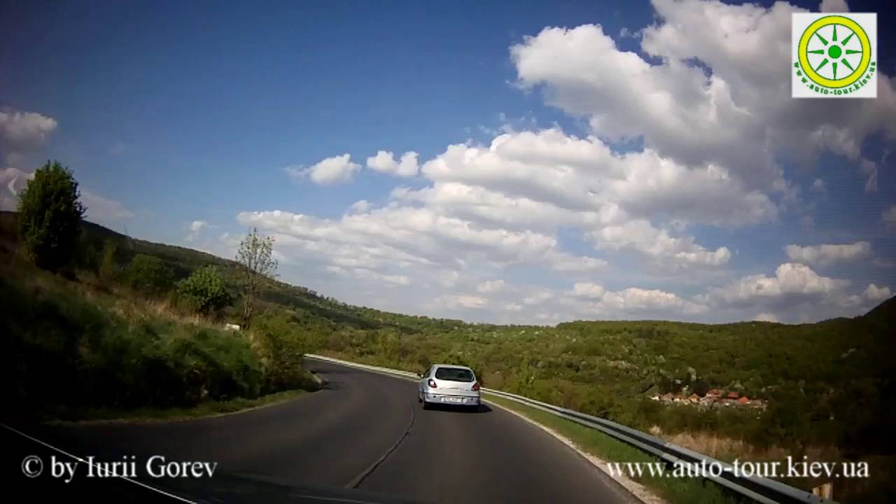 Сентендре - Эстергом, Венгрия, на своем авто.