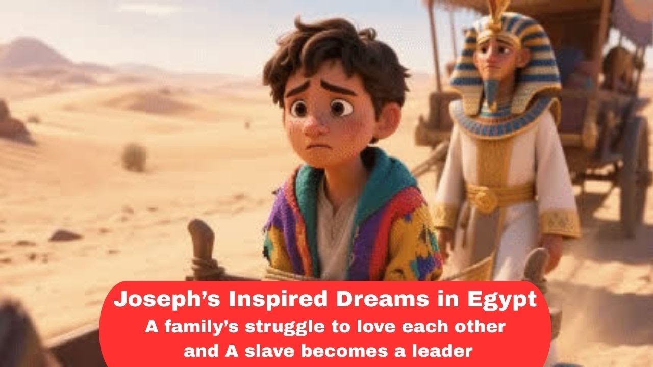 Joseph's Inspired Dream in Egypt Story | English Story#kidstory #kids #kidsvideo #cartoon #anime