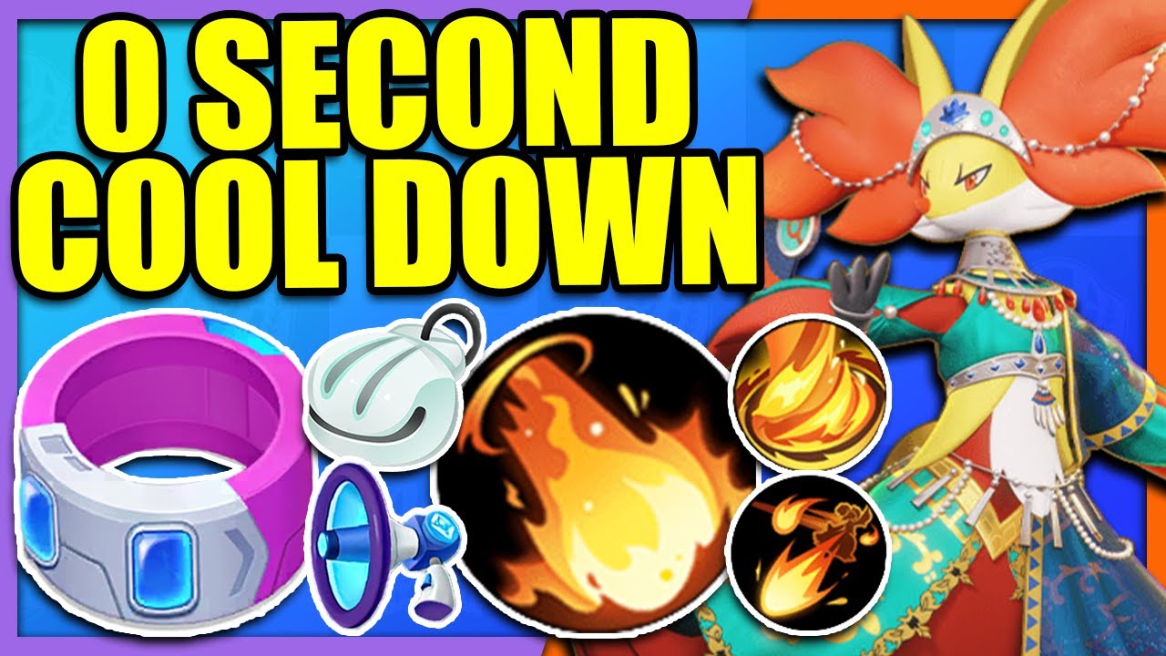 DELPHOX but every Move is always up with the New Item | Pokemon Unite