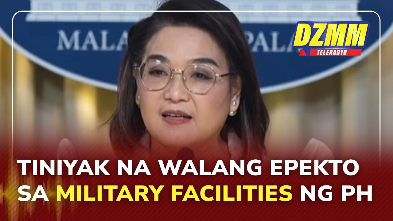 NSC says Iran‑US conflict won&rsquo;t affect PH military facilities: Palace | (02 March 2026)