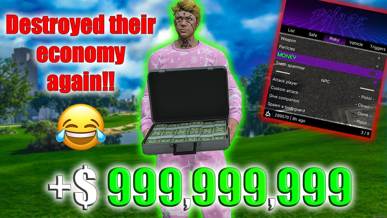 DESTROYED a P2W FiveM Economy using MODS