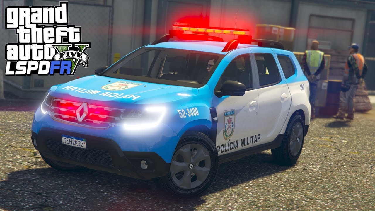 BANDIDOS DISFARÇADOS DE TRABALHADOR! - PMERJ - GTA 5 ROTINA POLICIAL