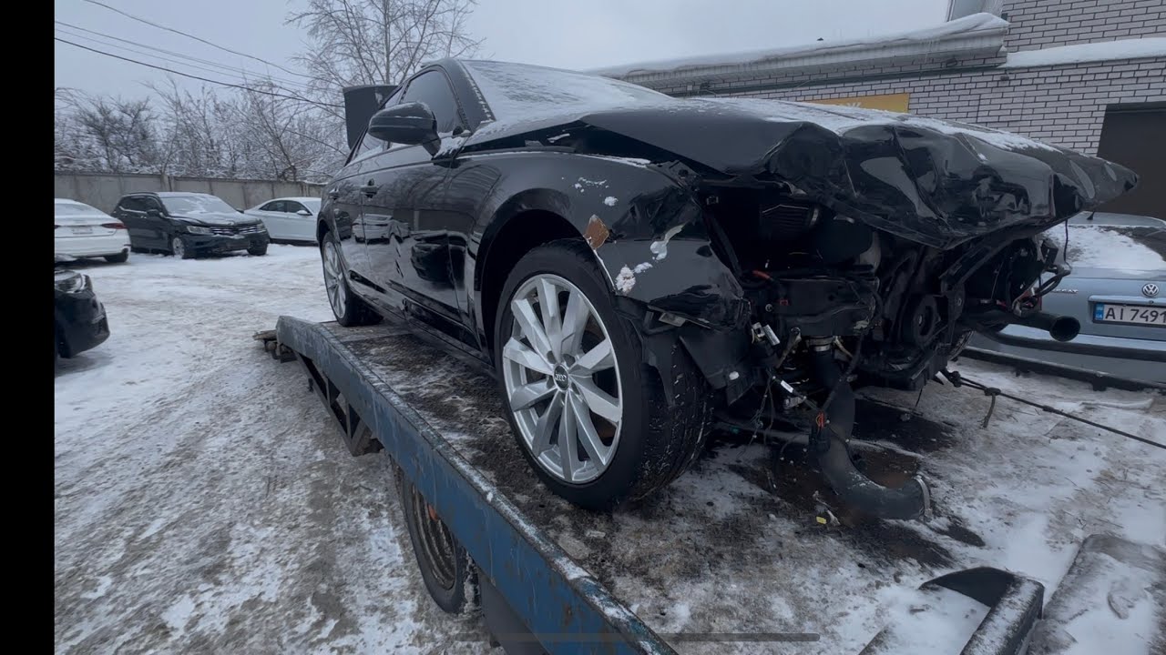 Треш з copart Audi s4 stage1 Quattro відновлення з copart 
