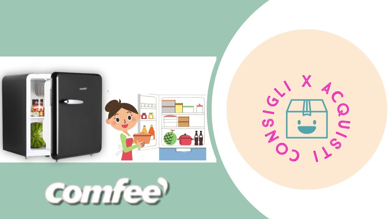 COMFEE' RCD50DK1RT(E) 47Litri - Il Mini frigo che costa poco ma vale tanto