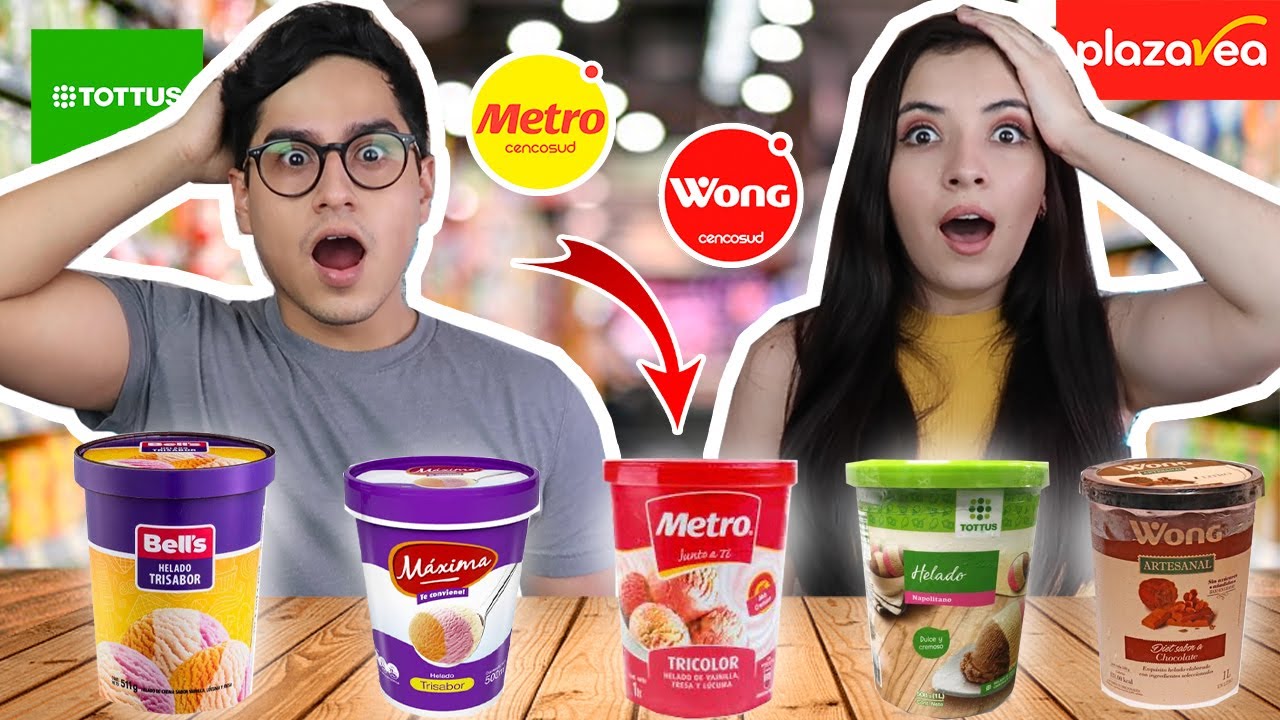 HELADO DE SUPERMERCADO!!! ¿CUÁL ES EL MEJOR?