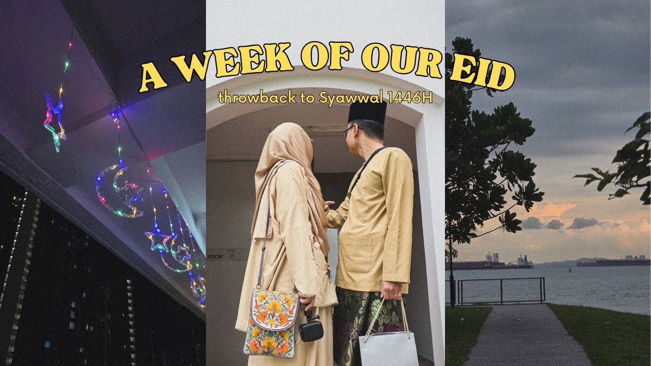 Hari Raya was awhile ago… But I’m still thinking about this 🎇 | Syawwal Vlog