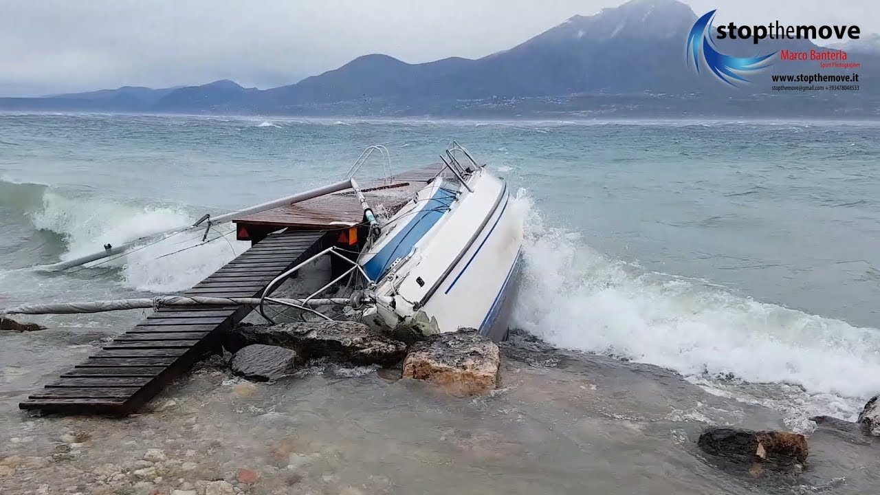 Vento da bufera sul Garda