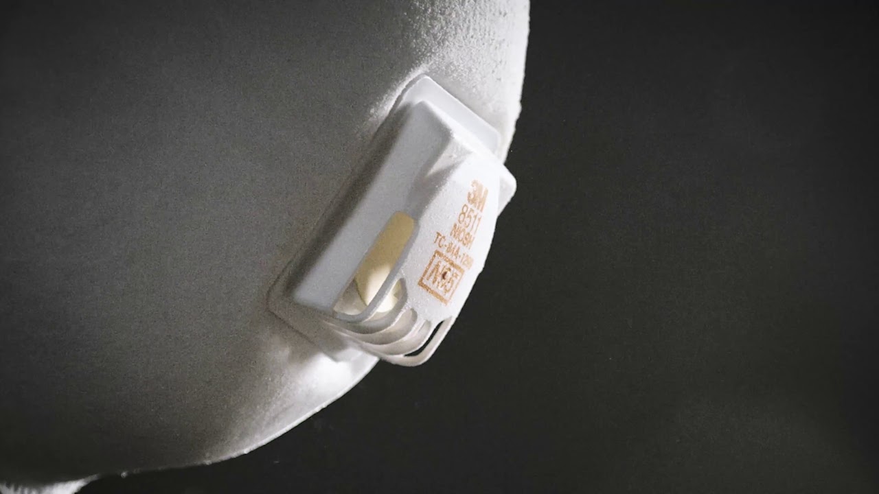 3M&trade; 8511 Respirator with Cool Flow &trade; Valve