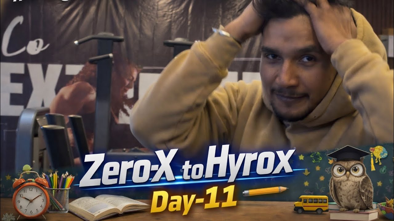 🔥 ZERO-X to HYROX — Day 11 | Fitness Transformation Journey Begins 🔥