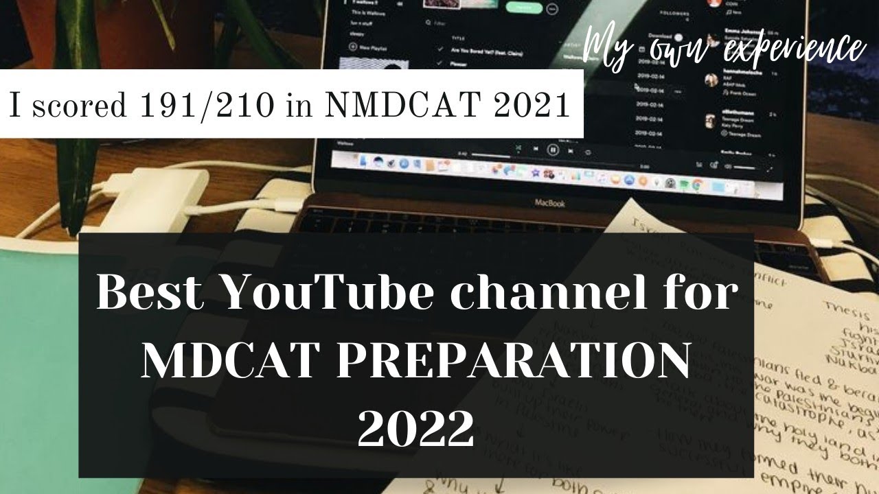 BEST YOUTUBE CHANNELS FOR MDCAT PREPARATION | NMDCAT 2022 | MDCAT PREPARATION