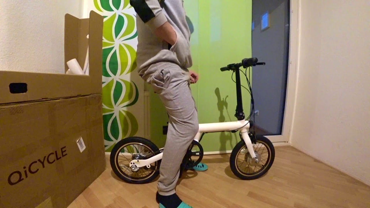 Распаковка XIAOMI MIJIJA QiCycle