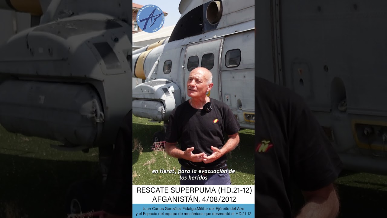 PUMA, Rescate SUPERPUMA HD.21-12 Afganistan 