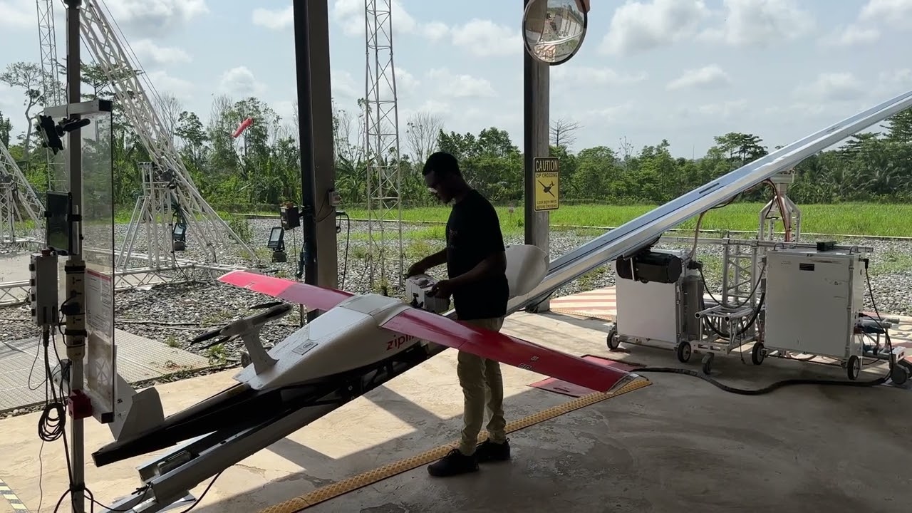Delivering medicine with drones - Zipline - Omenako, Ghana