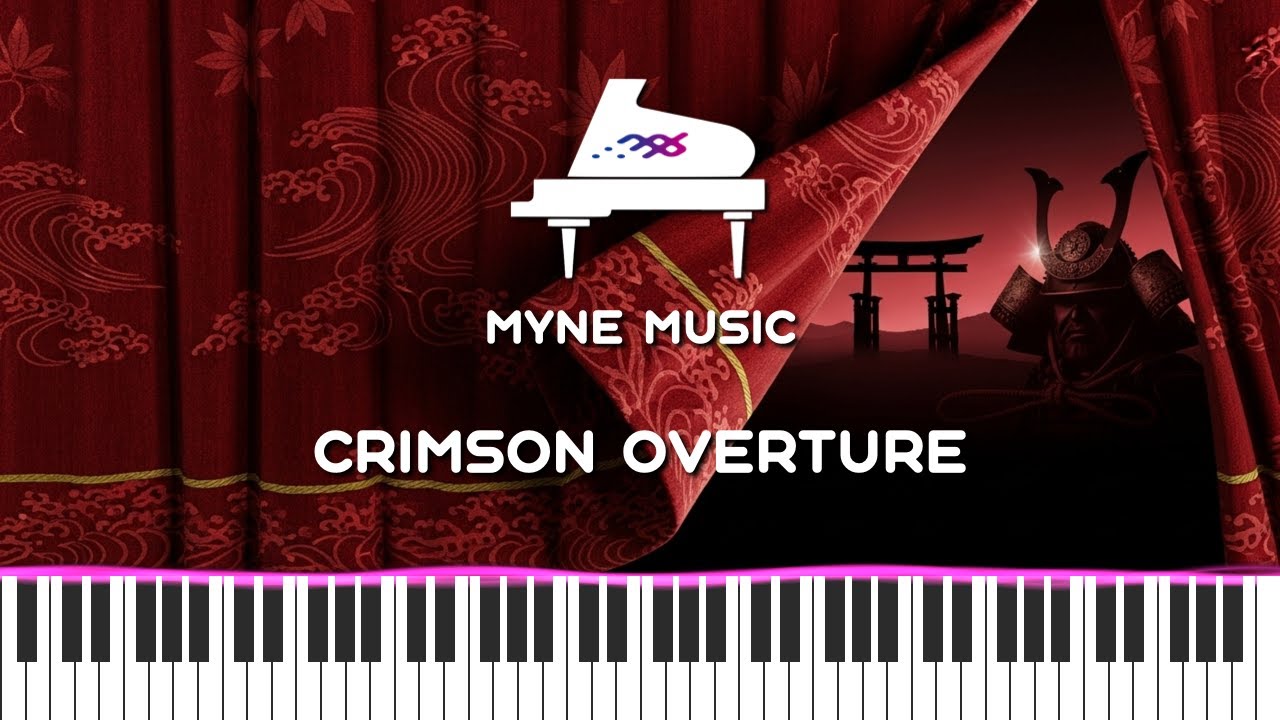Crimson Overture - MIDI Visualization