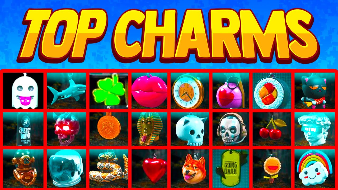 BEST CHARMS in Modern Warfare *Rare*