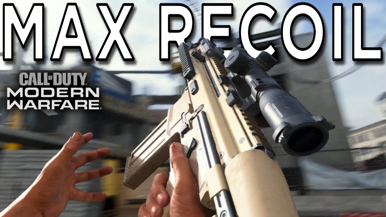 MAX RECOIL SCAR-H (FN Scar 17) on Modern Warfare 2019 PS5 Gameplay