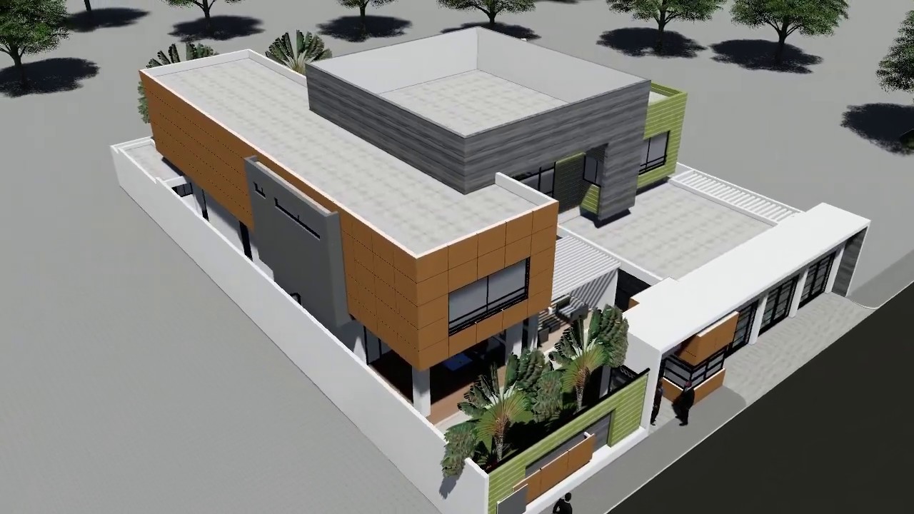 PROJET DE VILLA A LOME (TOGO) /  Emiliano HOUNOU Architecte DPLG