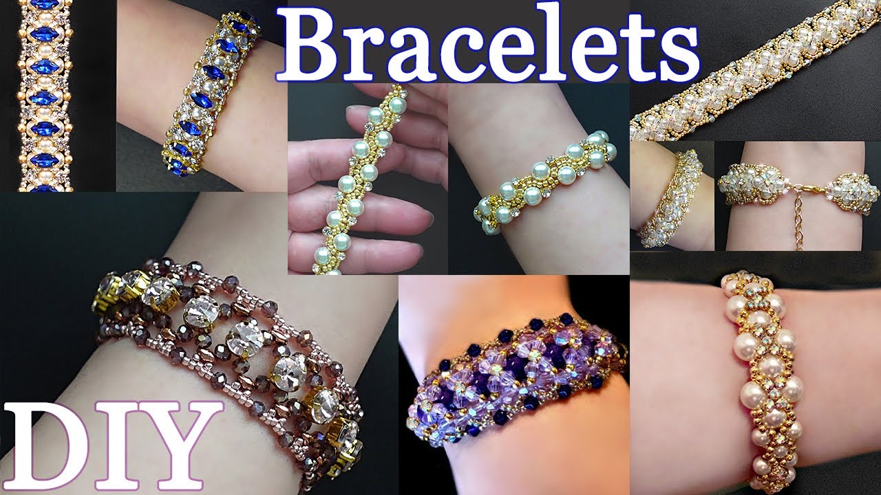Beaded Bracelets & Chaton Montees Design Ideas