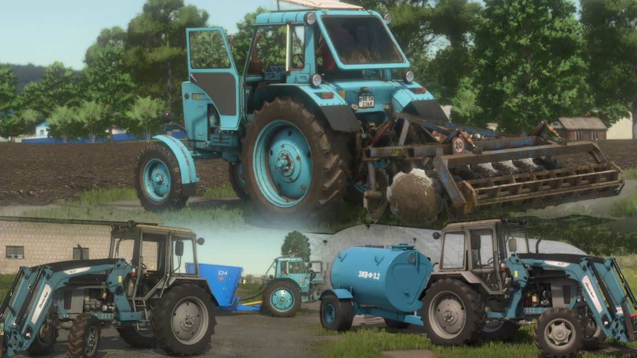 FS25 / Koshmak / Дискуємо, вносимо вапно, годуємо ВРХ №3.