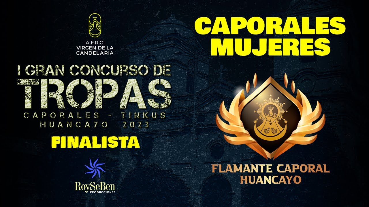 2023 💥 FLAMANTE CAPORAL - FINALISTA Tropa Mujeres - Gran Concurso de Tropas- Huancayo 2023