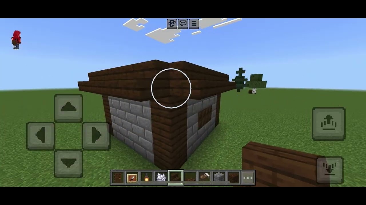 Tutorial de casa pequena no Minecraft 🩷