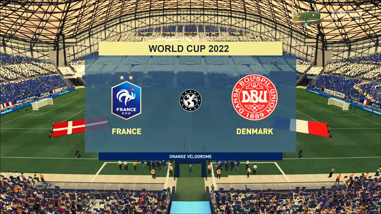FIFA 22 - France vs Denmark | World Cup 2022