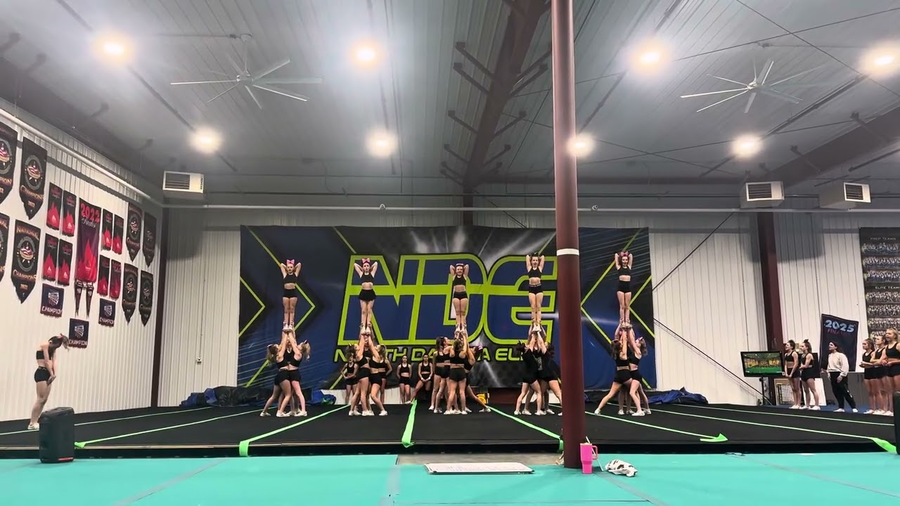 North Dakota Elite - BARBZ - Junior lvl 2 - Med D2, Cheersport Sendoff, Feb 11, Fargo, ND