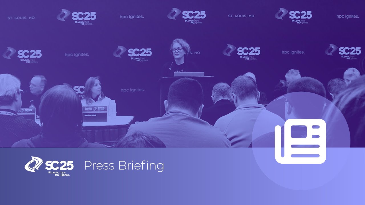 SC25 Press Briefing + TOP500 Highlights