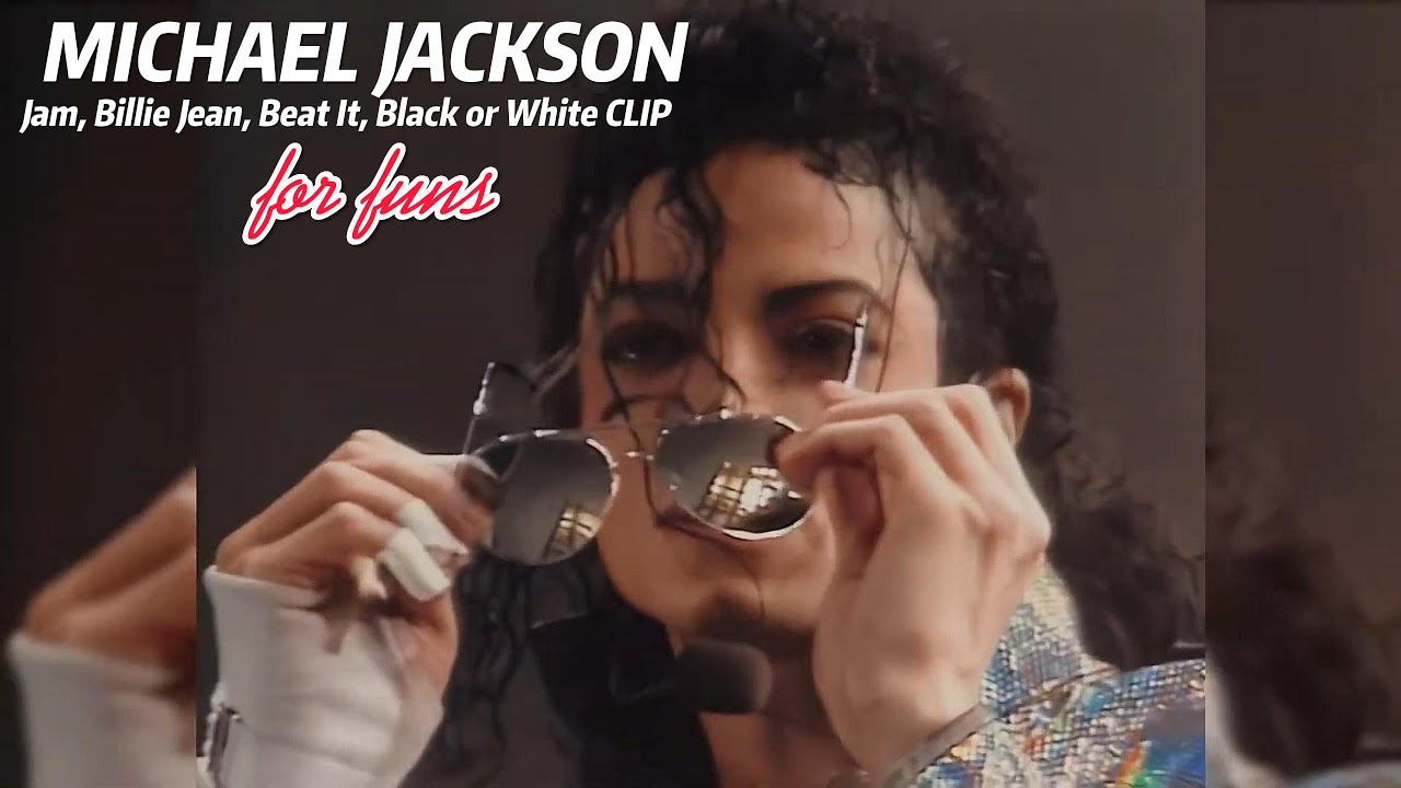 MICHAEL JACKSON / JAM / BILLIE JEAN / BEAT IT / BLACK OR WHITE / BEST MOMENTS FROM SHOWS AND CLIPS